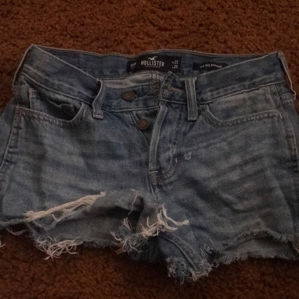 Hollister jean shorts